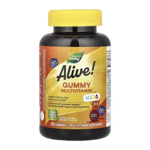 Nature's Way Alive! Kids Multivitamin Gummy (60 жевов табл)