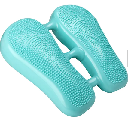 Надувной степпер для ног Шаговый тренажер для сжигания калорий 2 в 1 33x36 см