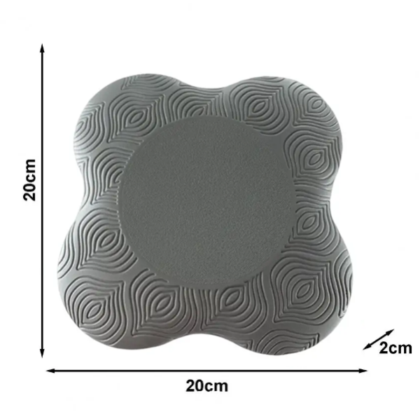 Подставка под колено и локоть Нескользящий коврик для йоги и фитнеса 20x20 см