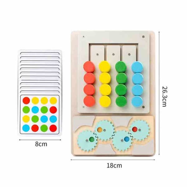 Обучающая головоломка для развития логического мышления 19x27 см