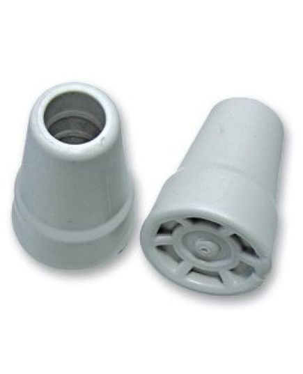 Наконечник (накостильник) для милиць REBOTEC (Реботек) 19 мм колір сірий Наконечник (накостильник) для милиць REBOTEC (Реботек) 19 мм колір сірий