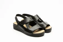 Женские сандалии Leon Черный 5020-40 ортопедия