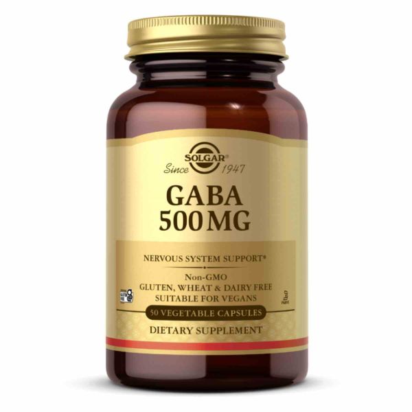 GABA 500mg - 50 Vcaps GABA 500mg - 50 Vcaps