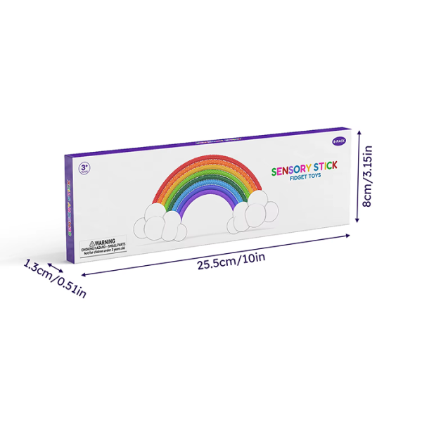 SensoStick — текстурированный гибкий сенсорный стик 7x25 см