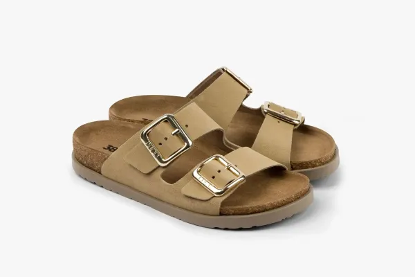 Жіночі шльопанці Leon Бежевий 7010-39 ортопедія