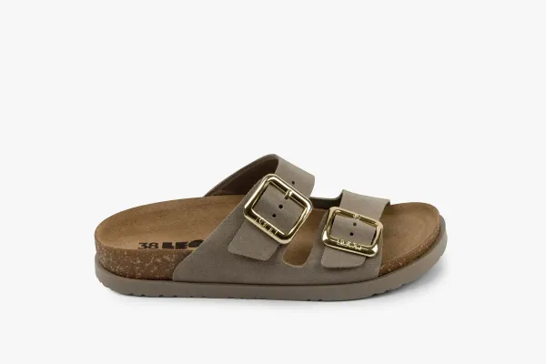 Шлепанцы LEON 7010 седая