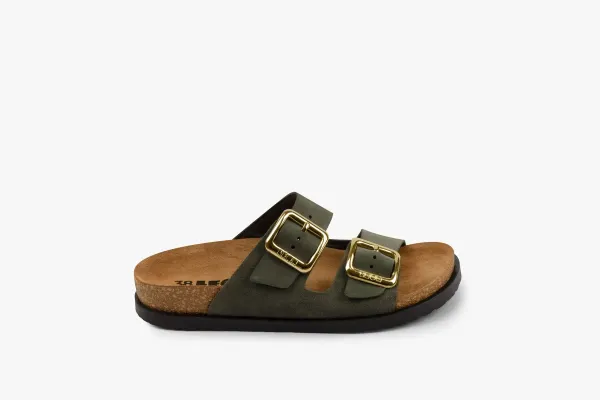 Шлепанцы LEON 7010 зеленый