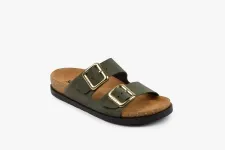 Шлепанцы LEON 7010 зеленый