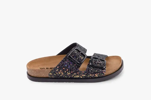 Жіночі шльопанці Leon Чорний 7011 ортопедія