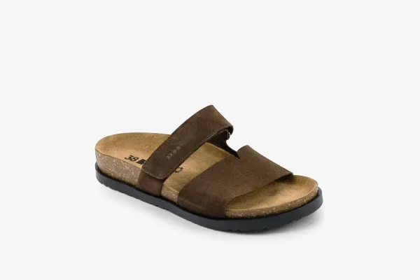 Жіночі шльопанці Leon Коричневий 7020 ортопедія