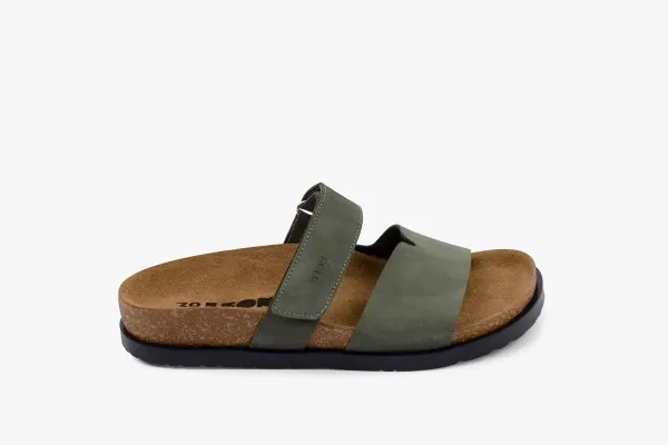 Шлепанцы LEON 7020 зеленый