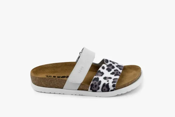 Жіночі шльопанці Leon Білий 7021 ортопедія