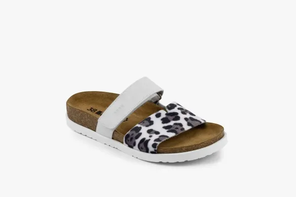 Жіночі шльопанці Leon Білий 7021 ортопедія