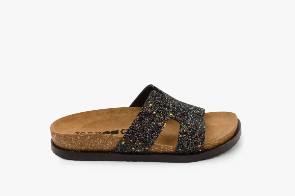 Жіночі шльопанці Leon Чорний 7030-37 ортопедія