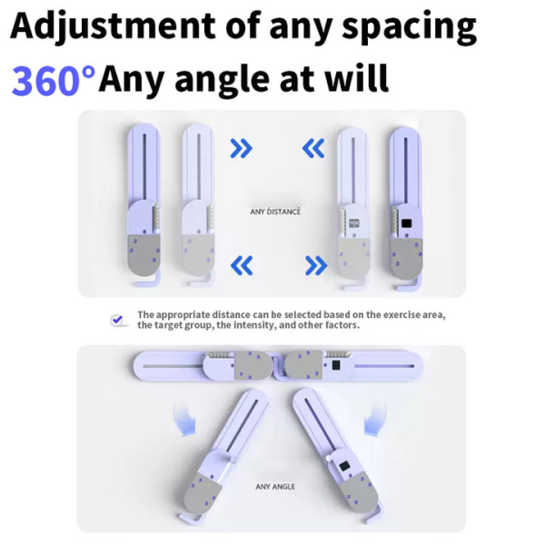 Многофункциональная доска для тренировок и пилатеса 10 в 1 12x12 см