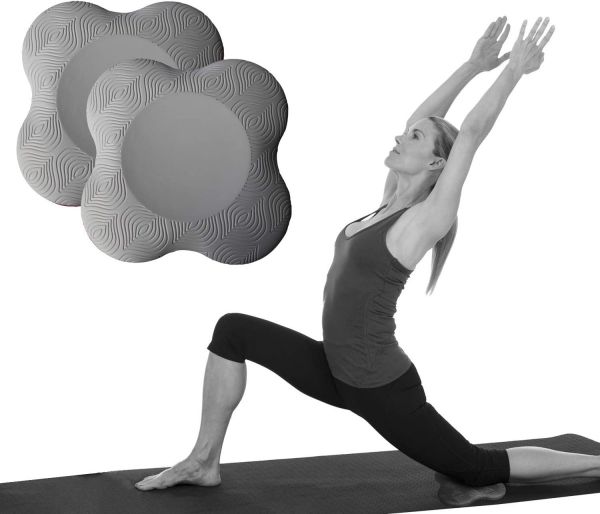 Подставка под колено и локоть Нескользящий коврик для йоги и фитнеса 20x20 см