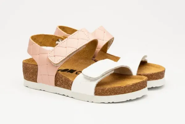 Дитяче взуття Leon Рожево-білий 4803-23 ортопедія