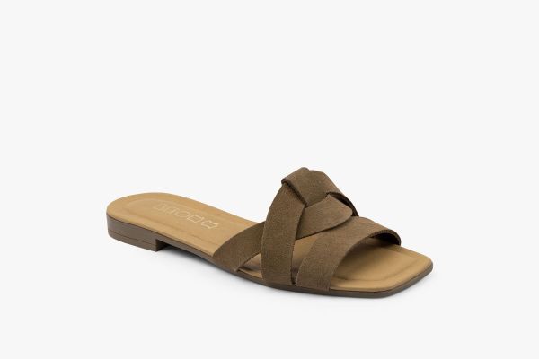 Dámské žabky Leon Beige 8001 ortopedie