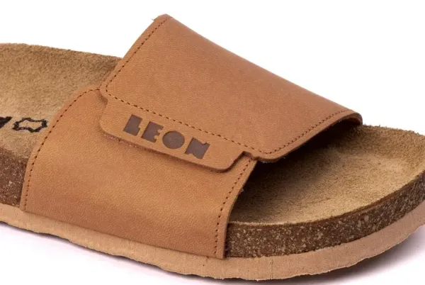 Женские шлепанцы Leon Коричневый 4022-36 ортопедия