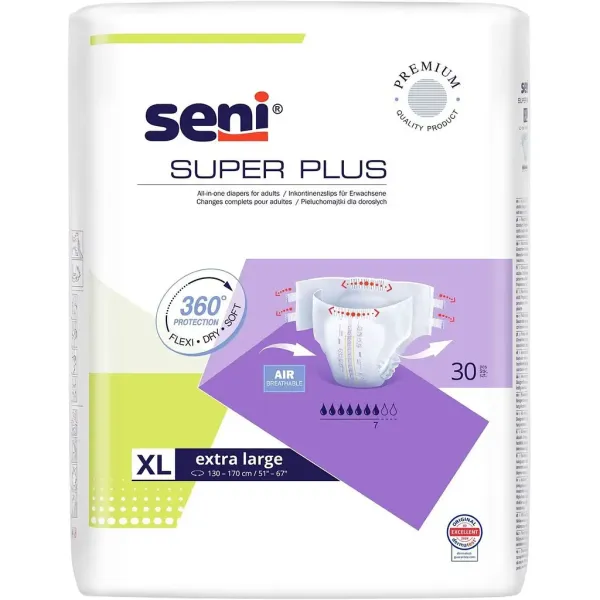 Підгузки для дорослих Seni Super Plus Еxtra large 30 шт.