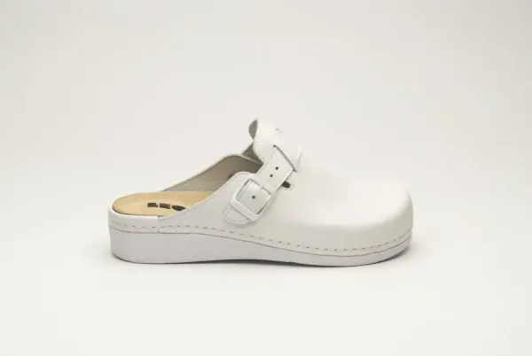 Жіноче Сабо Leon Білий 5000 ортопедія