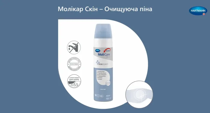 Очищающая пена MoliCare Skin 400 мл