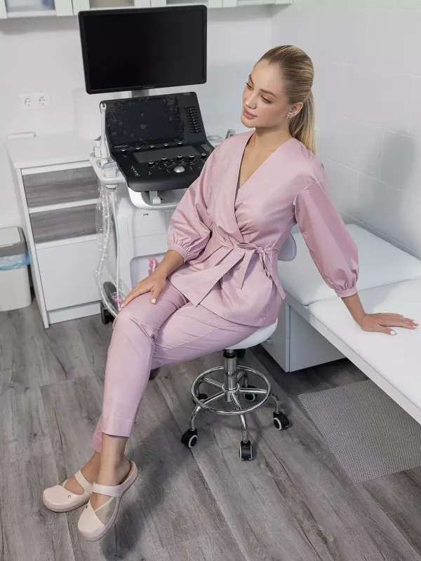 Міура  Медичний Костюм на Запах колір пудра