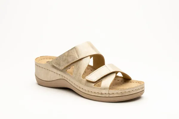 Жіночі шльопанці Leon Червоний 906-red ортопедія