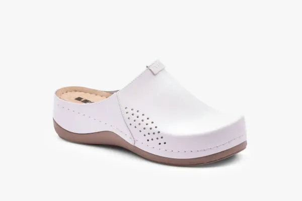 Жіноче Сабо Leon Білий 930-40 ортопедія