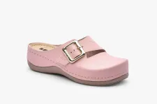 933 Обувь жен.Leon, Розовый баккар