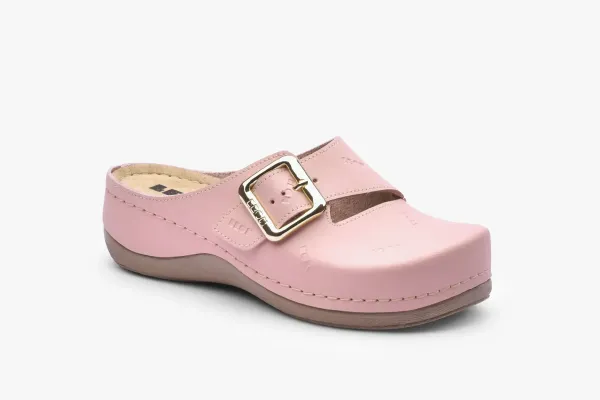 Женское Сабо Leon Розовый 933-баккар-36 ортопедия