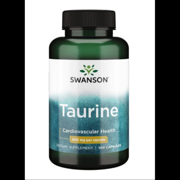 Swanson, Таурин, Taurine 500mg - 100caps