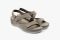 Dámské sandály Leon Gray 937-Gray-velur ortopedické