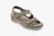 Dámské sandály Leon Gray 937-Gray-velur ortopedické