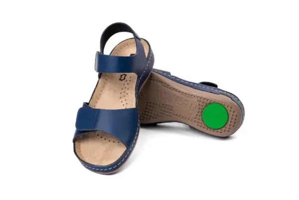 Жіночі сандалії Leon Блакитний 963-Синій-Orlando-41 ортопедія