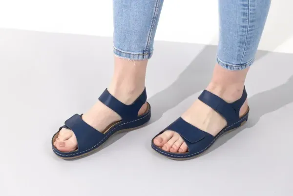 Жіночі сандалії Leon Блакитний 963-Синій-Orlando-41 ортопедія