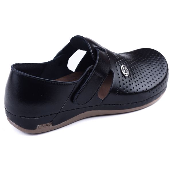 Dámské dřeváky Leon Black 959-39 ortopedické
