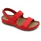Женские сандалии Leon Красный 966-Orlando-39 ортопедия