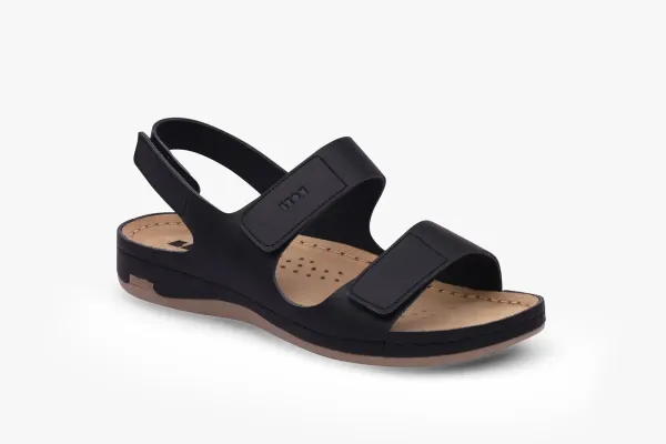 Жіночі сандалії Leon Чорний 966-орландо-36 ортопедія