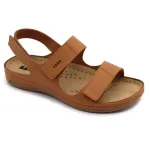 Женские сандалии Leon Коричневый 966-Orlando-36 ортопедия