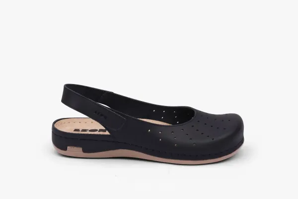 967 Взуття жін.Leon, Чорний баккар, 36 р.