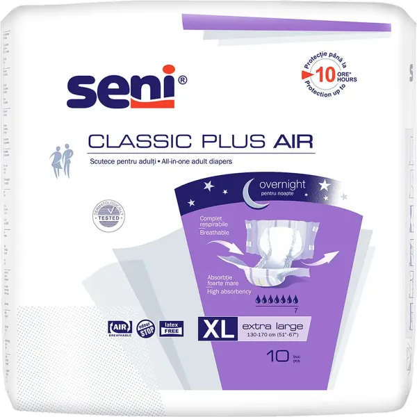 Підгузки для дорослих Seni Classic Plus Air XL 10 шт.