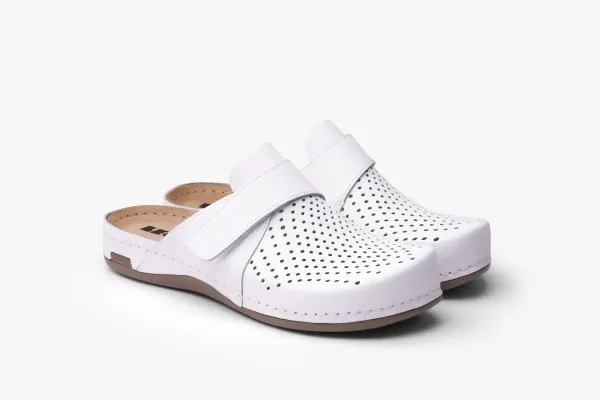 Жіноче Сабо Leon Білий 970-36 ортопедія