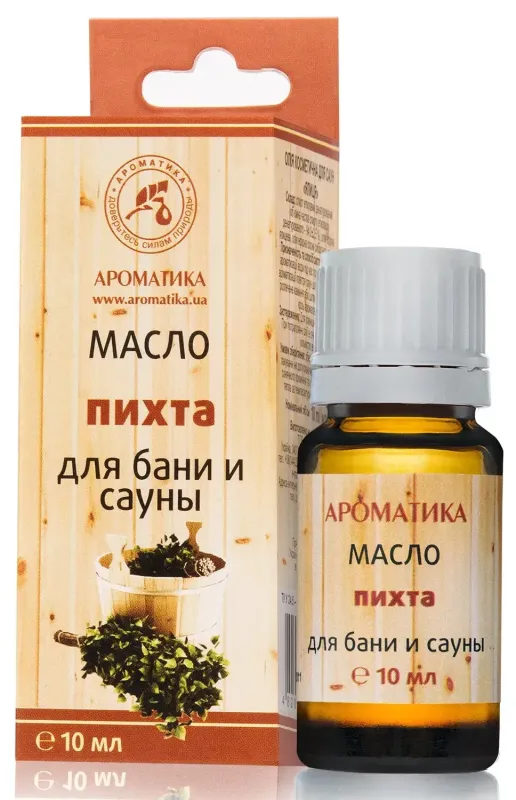 Олія для лазні та сауни «Ялиця» 10 мл Ароматика