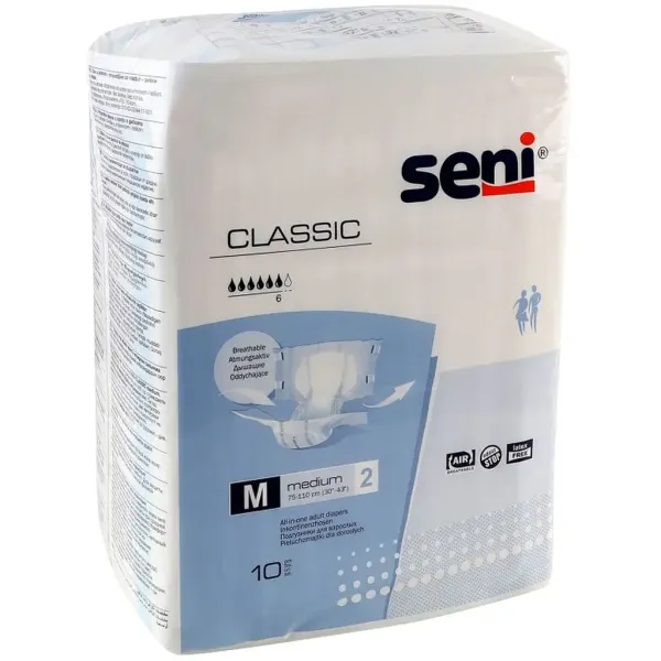 Підгузки для дорослих Seni Classic Medium 10 шт. (SE-094-ME10-SC1)