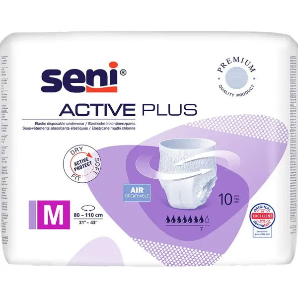 Труси для дорослих Seni Active Plus поглинальні M 10 шт.