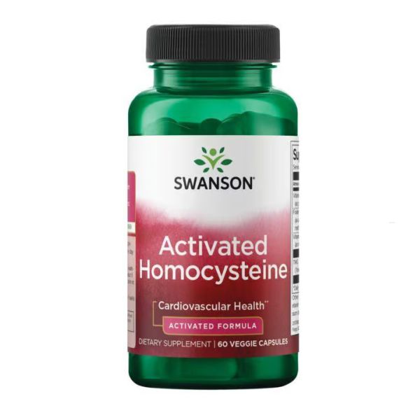 Swanson Activated Homocysteine Formula –  здоров’я серця, судин і нервів - 60 vcaps Swanson Activated Homocysteine Formula –  здоров’я серця, судин і нервів - 60 vcaps