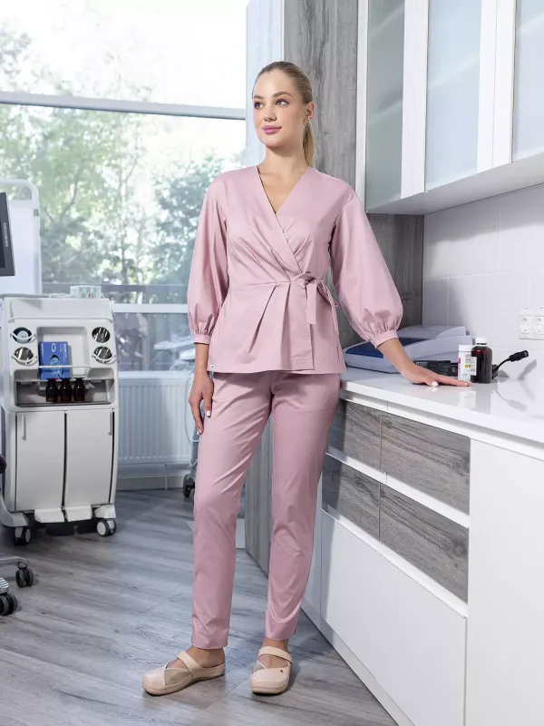 Міура  Медичний Костюм на Запах колір пудра