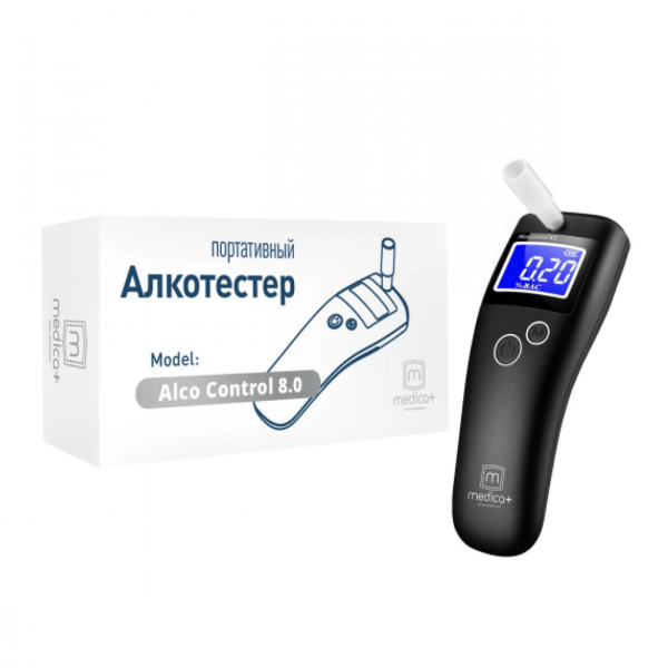 Алкотестер Medica+ Alco Control 8.0 Алкотестер Medica+ Alco Control 8.0