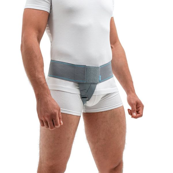 Бандаж протигрижовий паховий односторонній Алком 2036